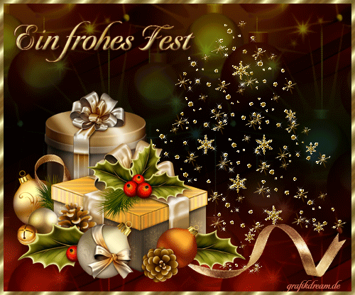 Frohes Weihnachtsfest ...Merry Christmas
