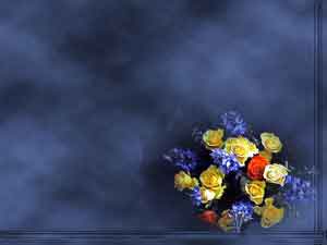 Bidschirm-Hintergrund blaue blumen 